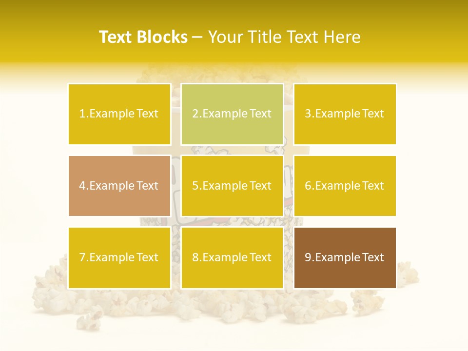 Healthy Yellow Flavor PowerPoint Template