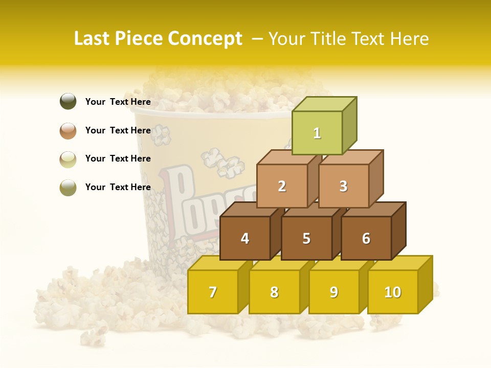 Healthy Yellow Flavor PowerPoint Template
