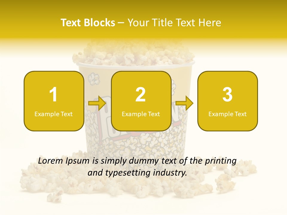 Healthy Yellow Flavor PowerPoint Template