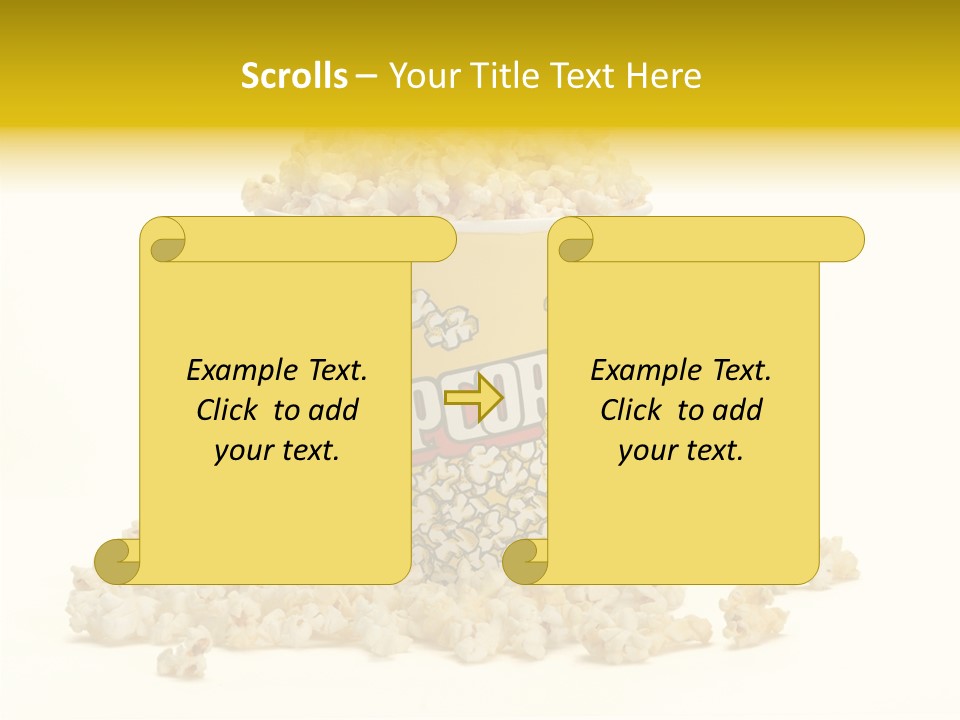 Healthy Yellow Flavor PowerPoint Template