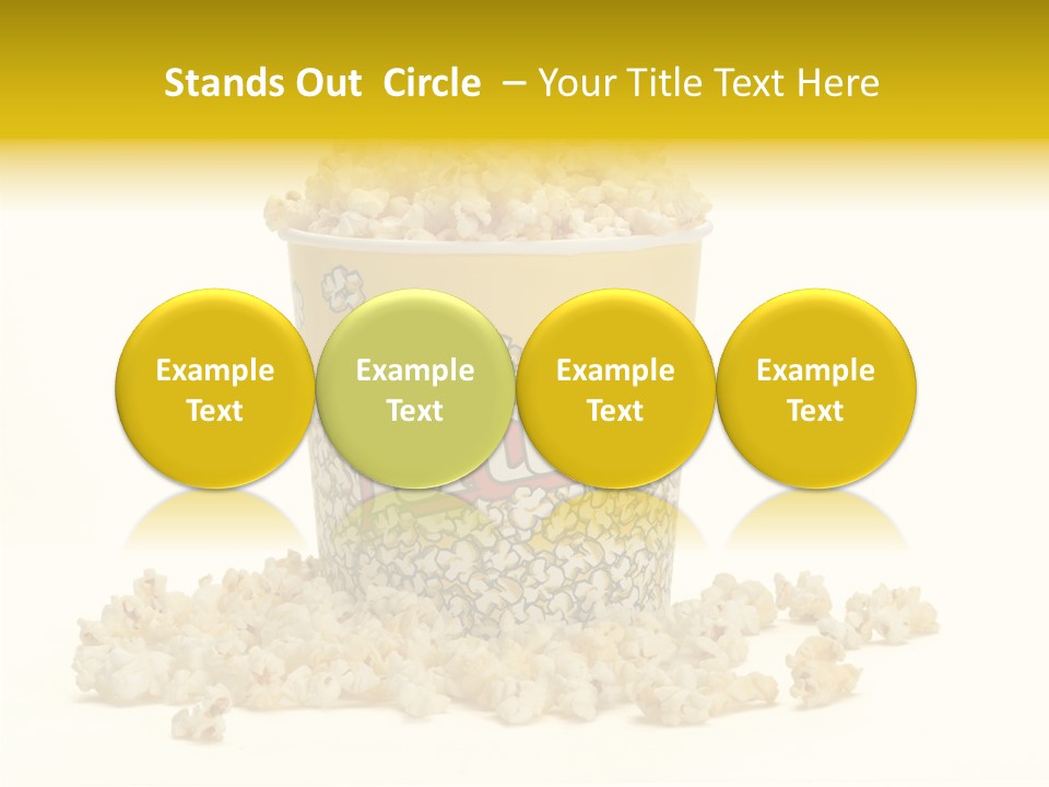 Healthy Yellow Flavor PowerPoint Template