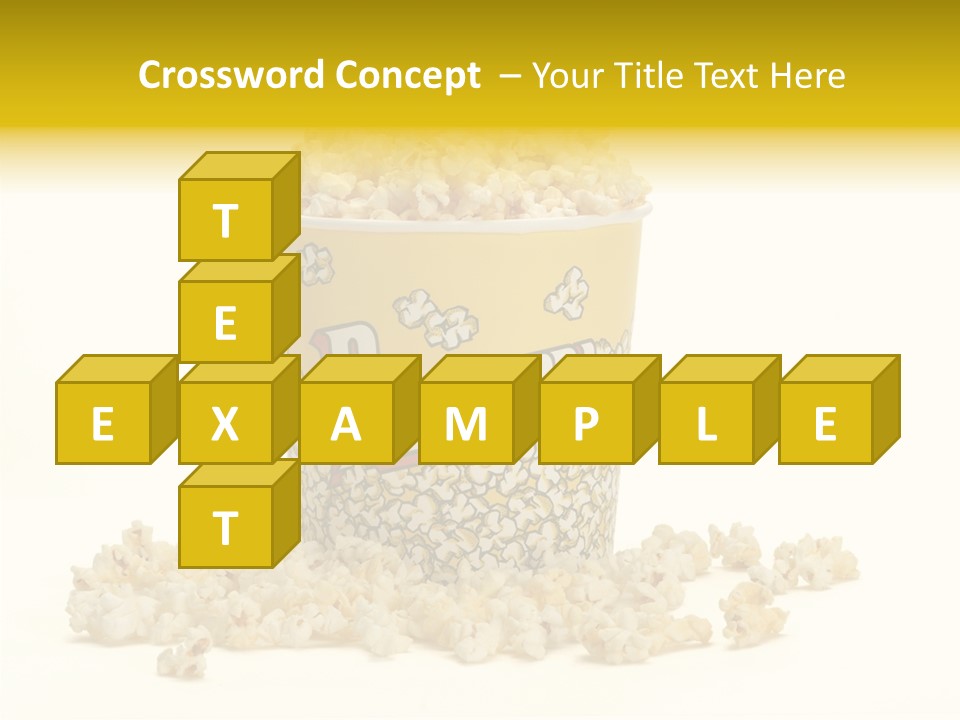 Healthy Yellow Flavor PowerPoint Template