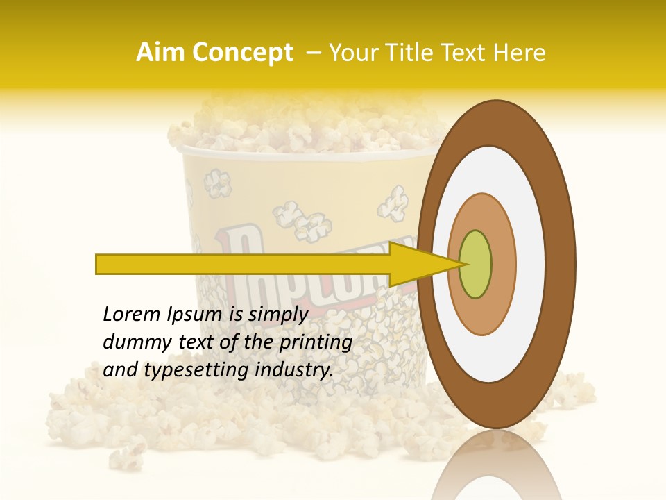 Healthy Yellow Flavor PowerPoint Template
