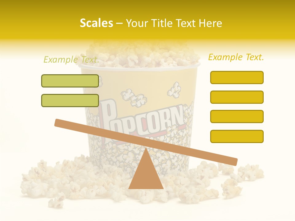 Healthy Yellow Flavor PowerPoint Template