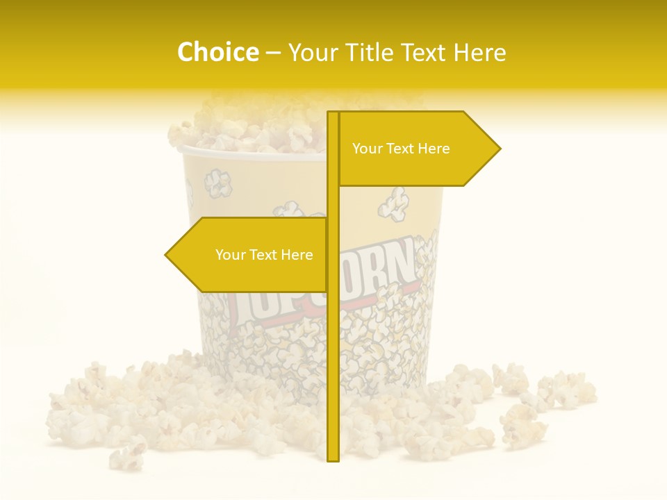 Healthy Yellow Flavor PowerPoint Template