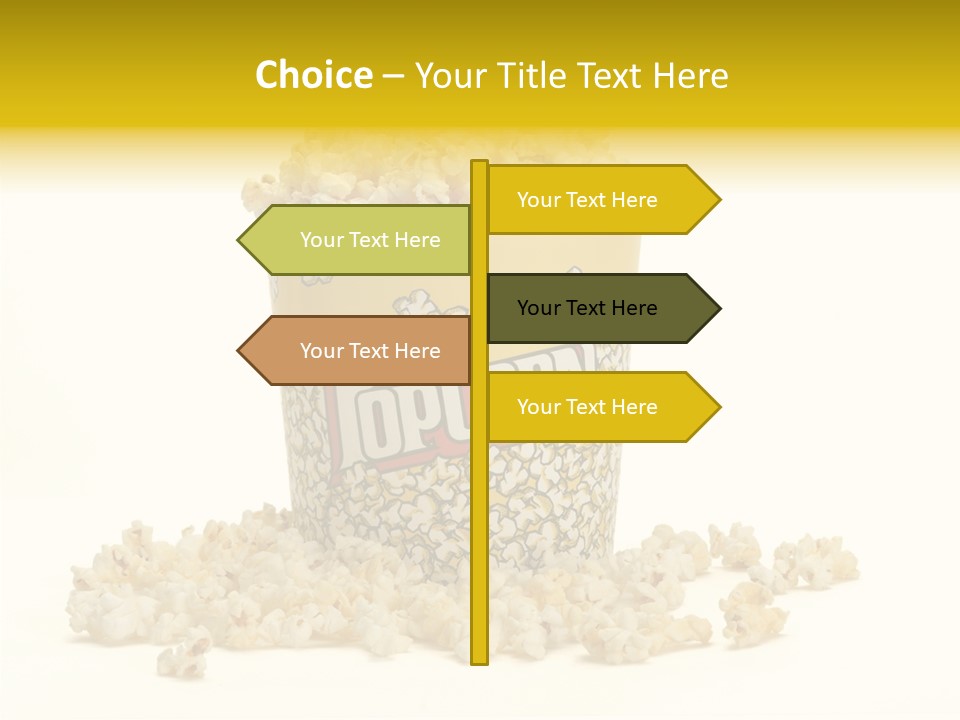 Healthy Yellow Flavor PowerPoint Template
