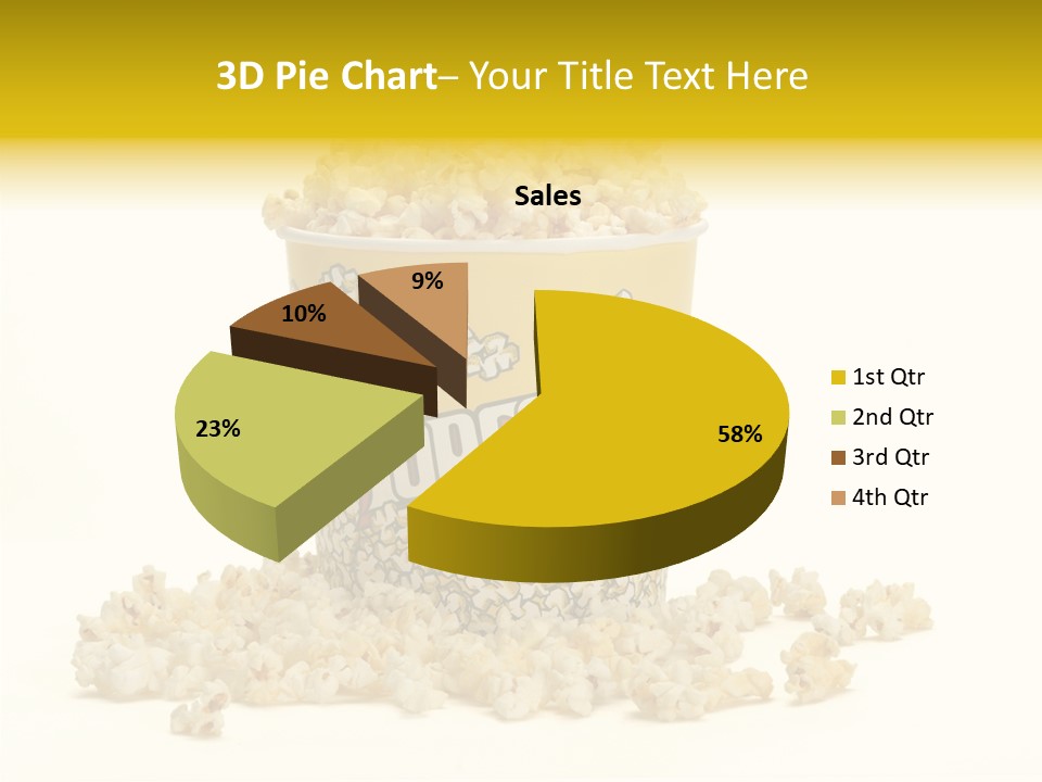 Healthy Yellow Flavor PowerPoint Template