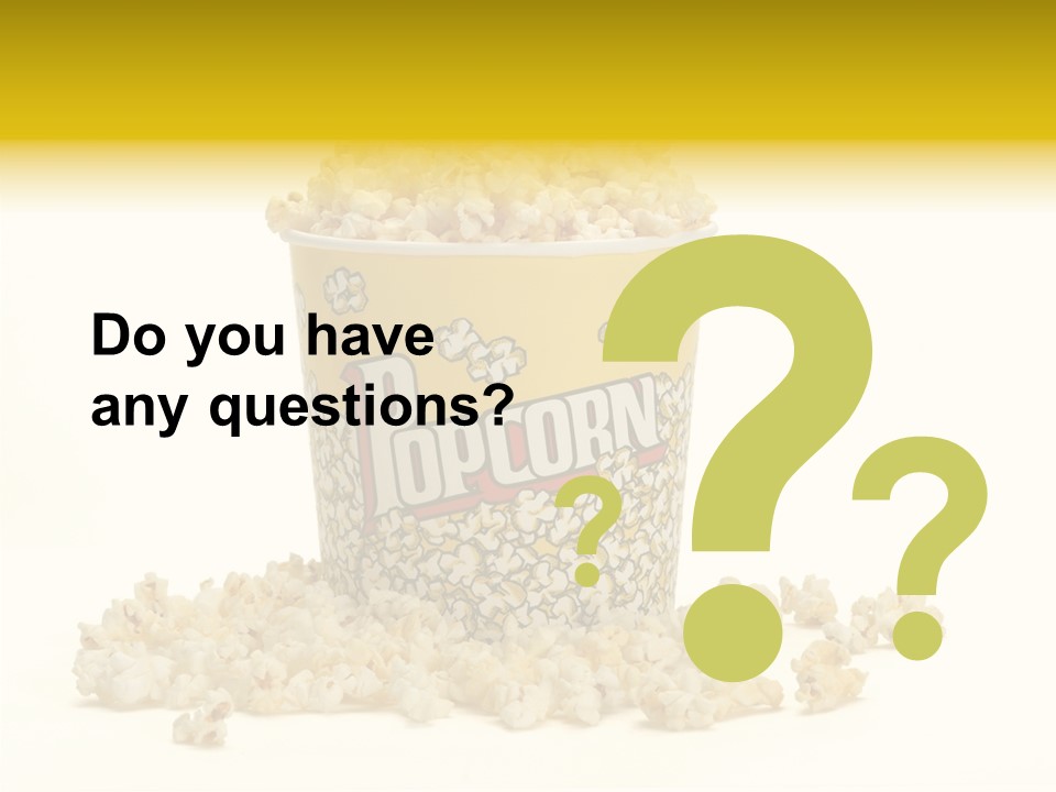 Healthy Yellow Flavor PowerPoint Template