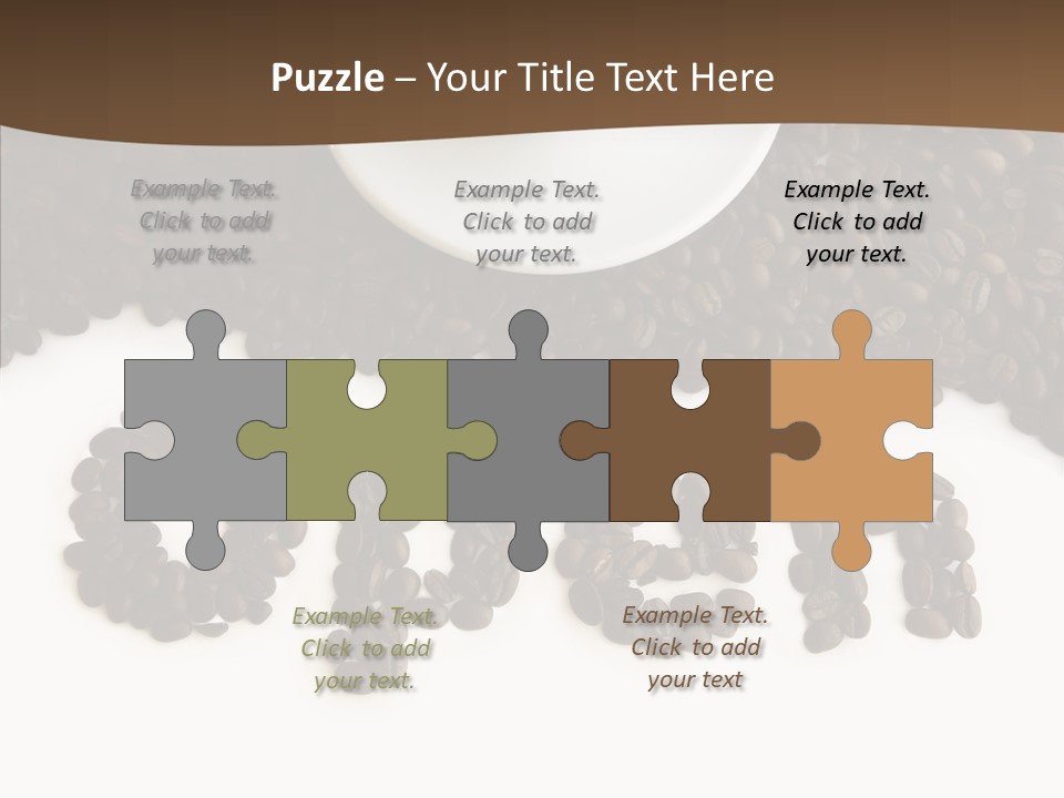 Exciting Vapor Texture PowerPoint Template