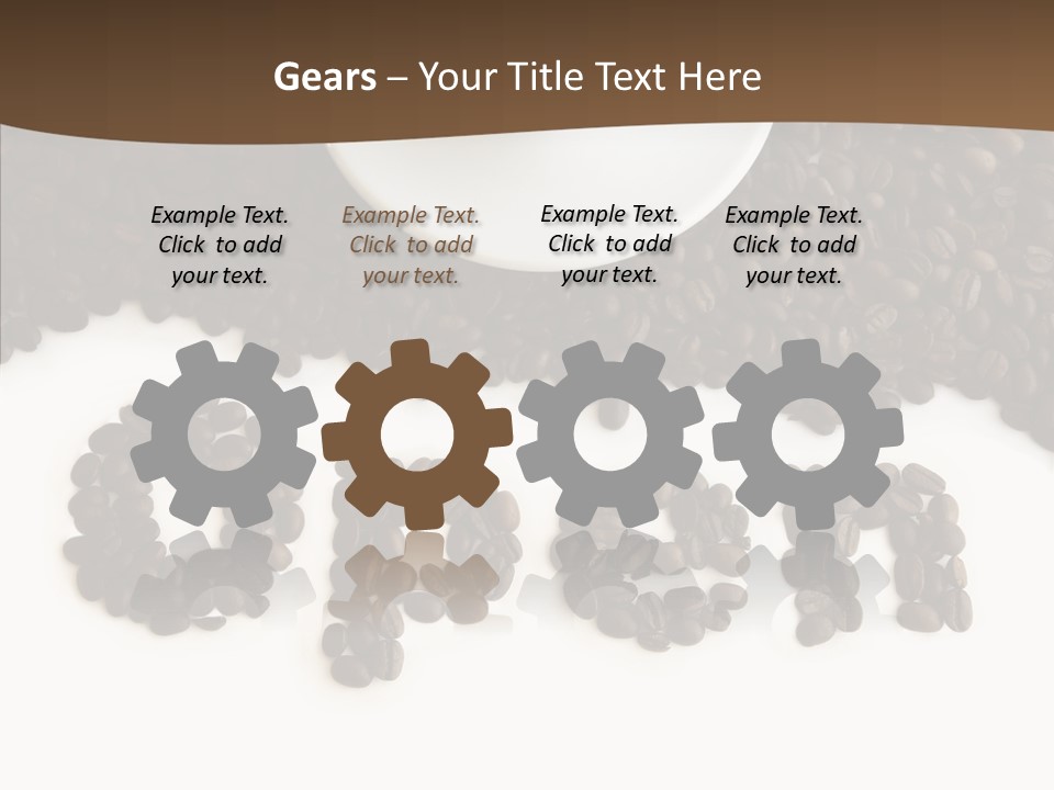 Exciting Vapor Texture PowerPoint Template