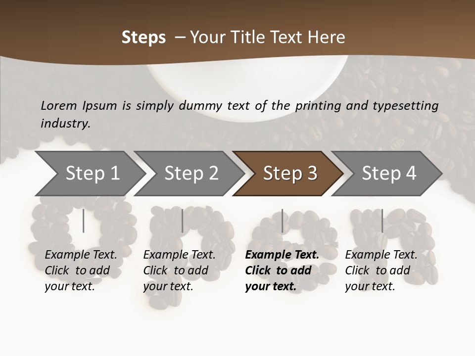 Exciting Vapor Texture PowerPoint Template