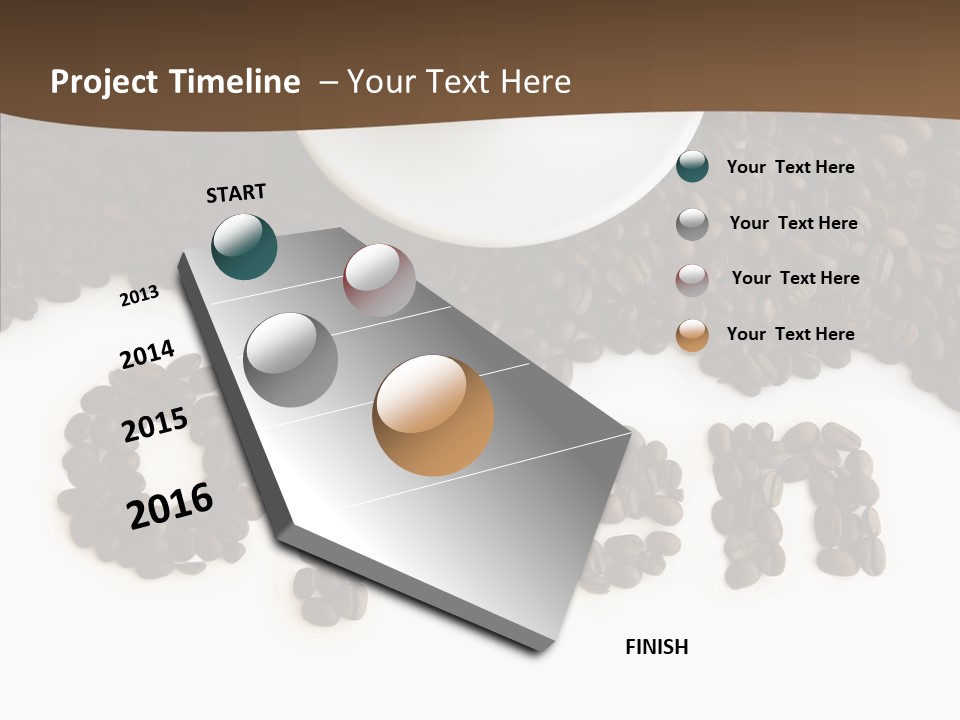 Exciting Vapor Texture PowerPoint Template