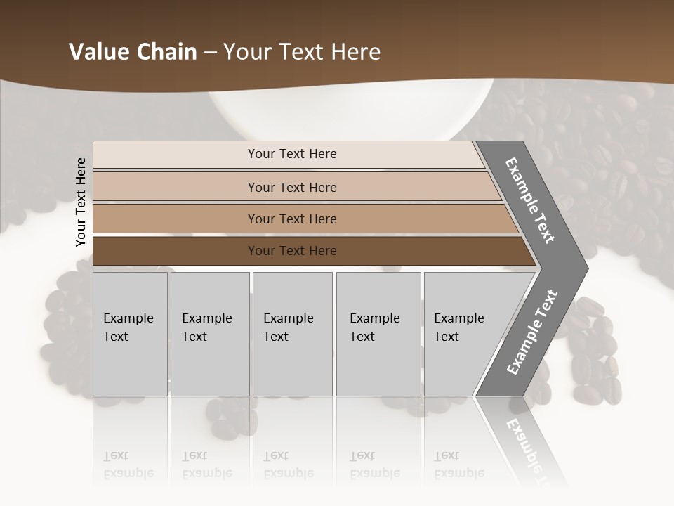 Exciting Vapor Texture PowerPoint Template