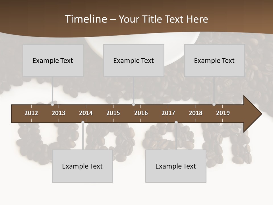 Exciting Vapor Texture PowerPoint Template