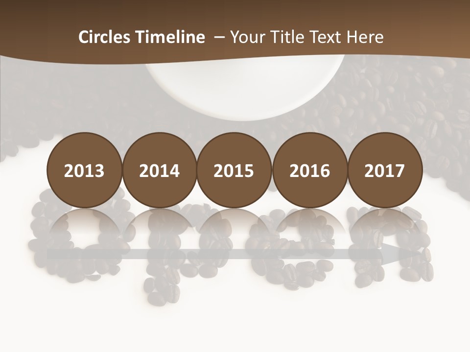 Exciting Vapor Texture PowerPoint Template