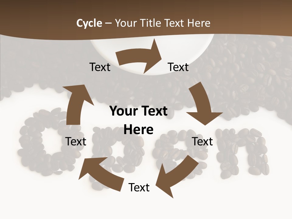 Exciting Vapor Texture PowerPoint Template