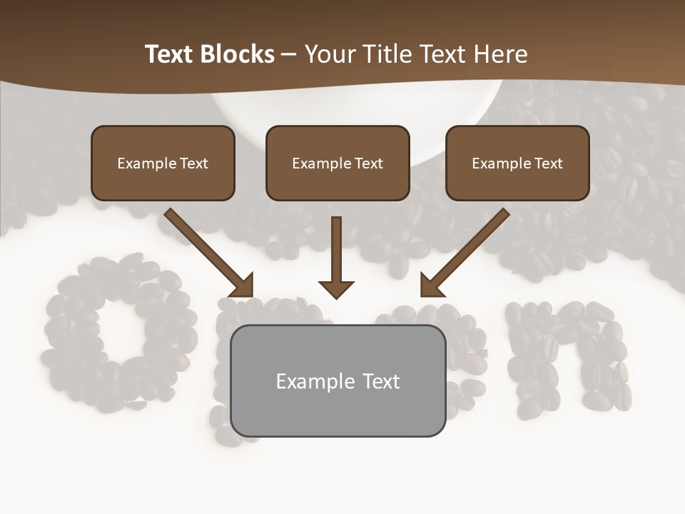 Exciting Vapor Texture PowerPoint Template