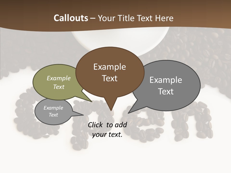 Exciting Vapor Texture PowerPoint Template
