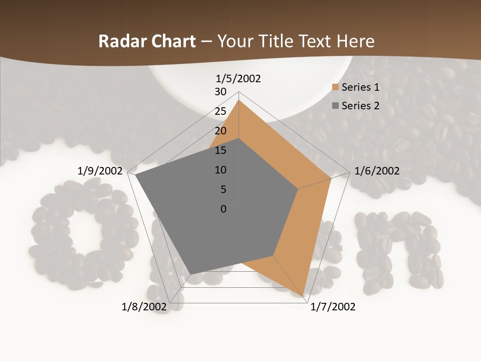 Exciting Vapor Texture PowerPoint Template