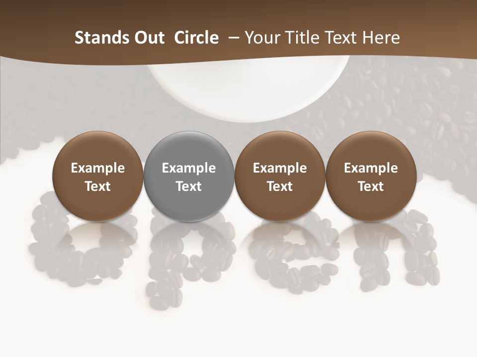 Exciting Vapor Texture PowerPoint Template