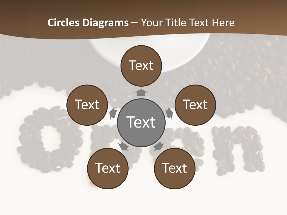 Exciting Vapor Texture PowerPoint Template