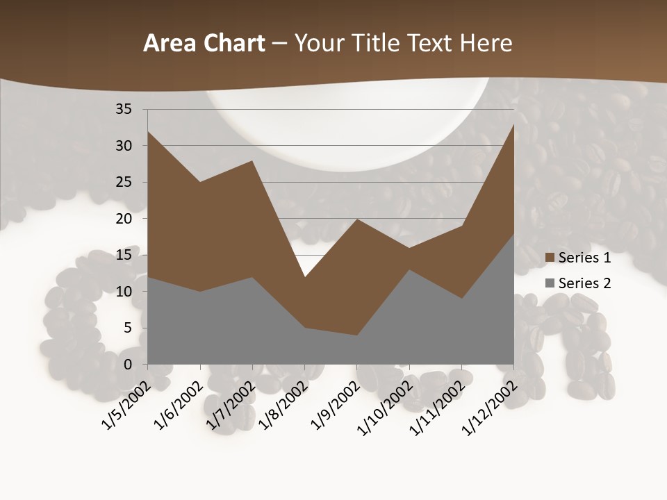Exciting Vapor Texture PowerPoint Template