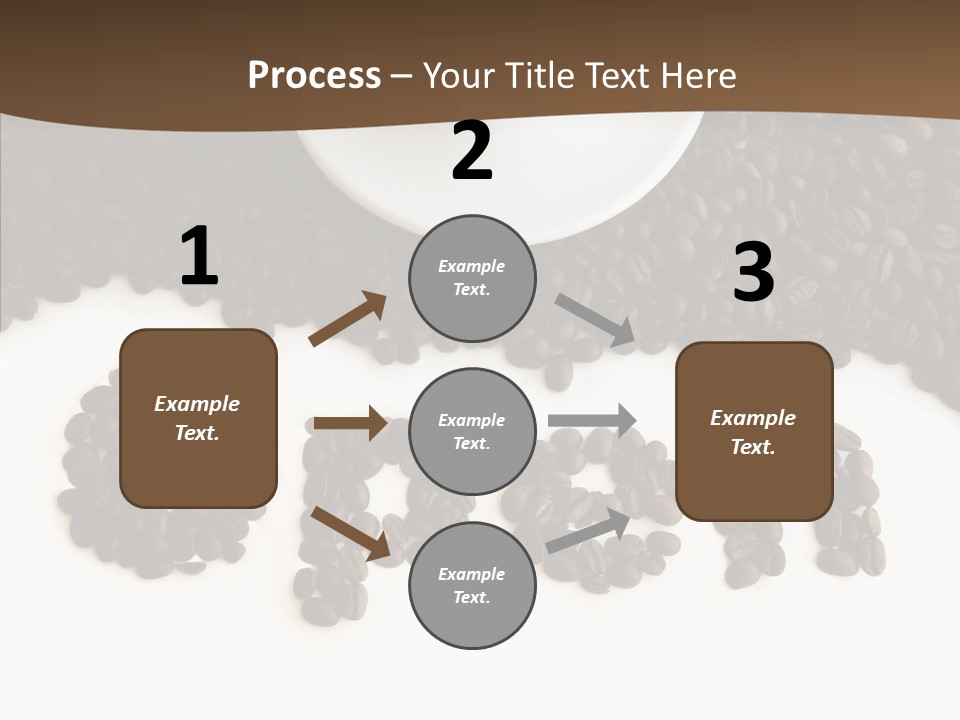 Exciting Vapor Texture PowerPoint Template