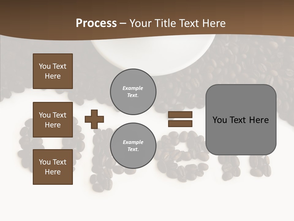 Exciting Vapor Texture PowerPoint Template