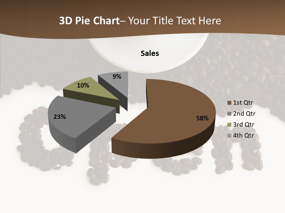 Exciting Vapor Texture PowerPoint Template