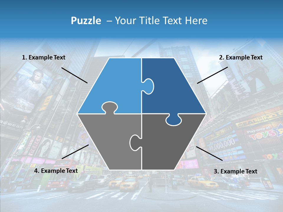 New York Square PowerPoint Template