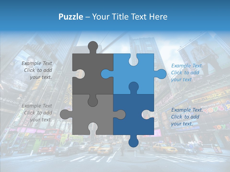 New York Square PowerPoint Template