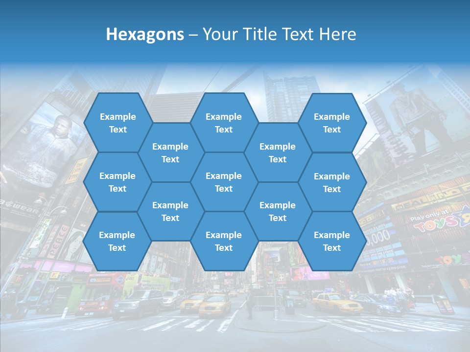 New York Square PowerPoint Template