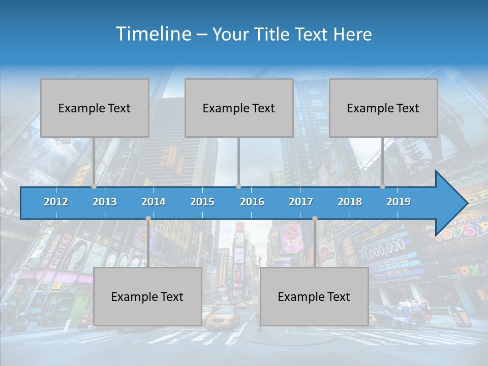 New York Square PowerPoint Template