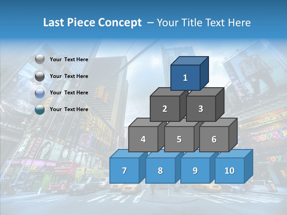 New York Square PowerPoint Template