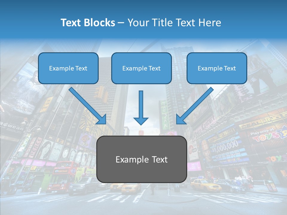 New York Square PowerPoint Template
