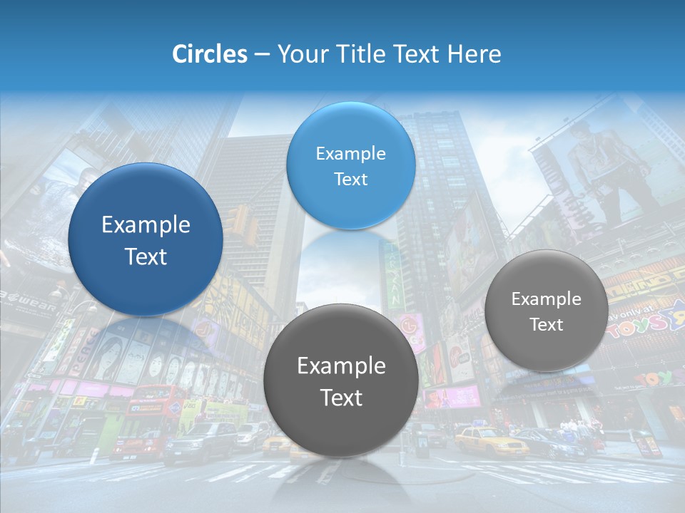 New York Square PowerPoint Template