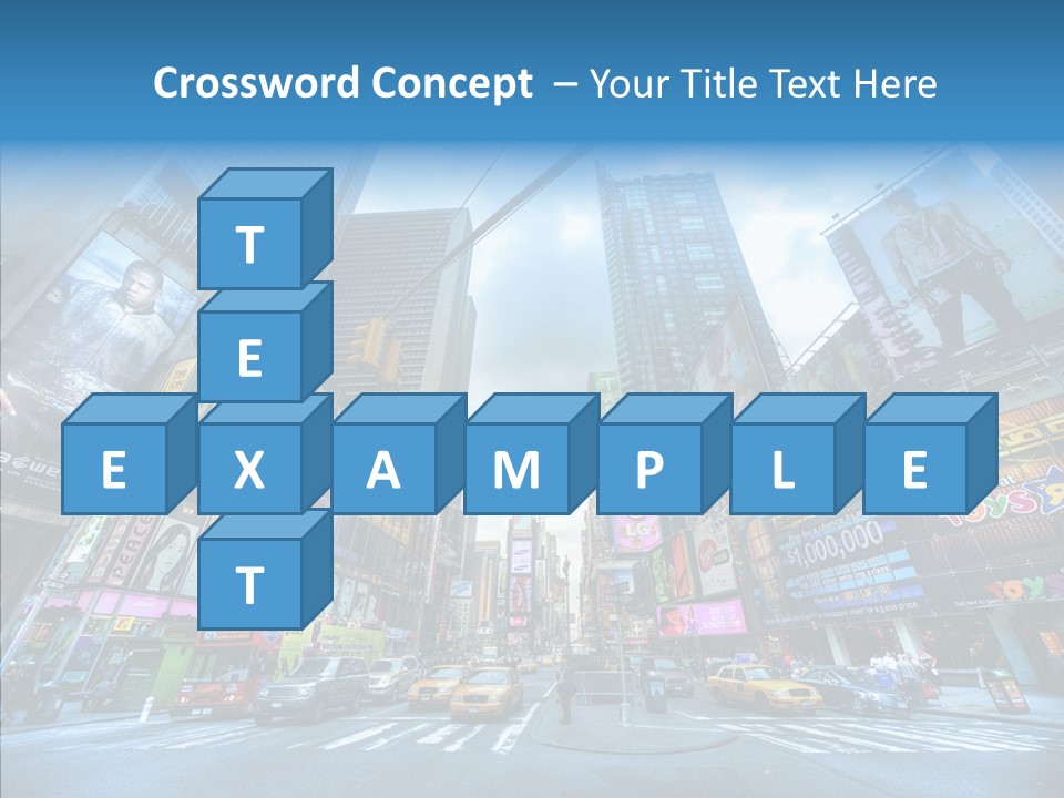 New York Square PowerPoint Template