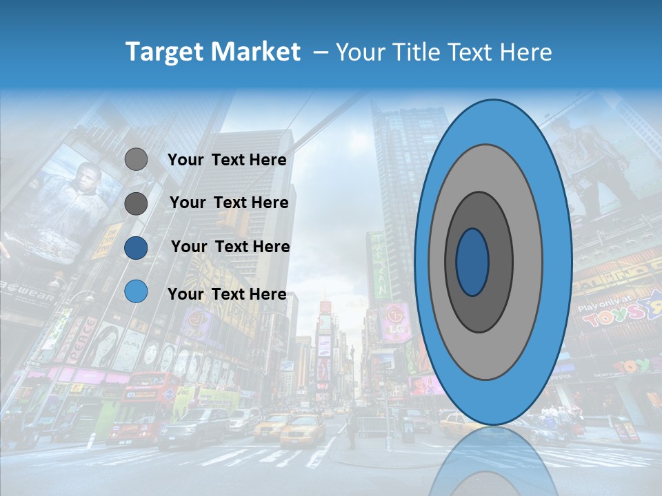 New York Square PowerPoint Template