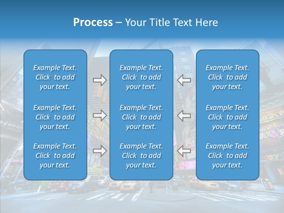New York Square PowerPoint Template
