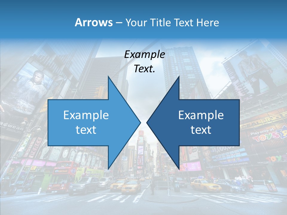 New York Square PowerPoint Template