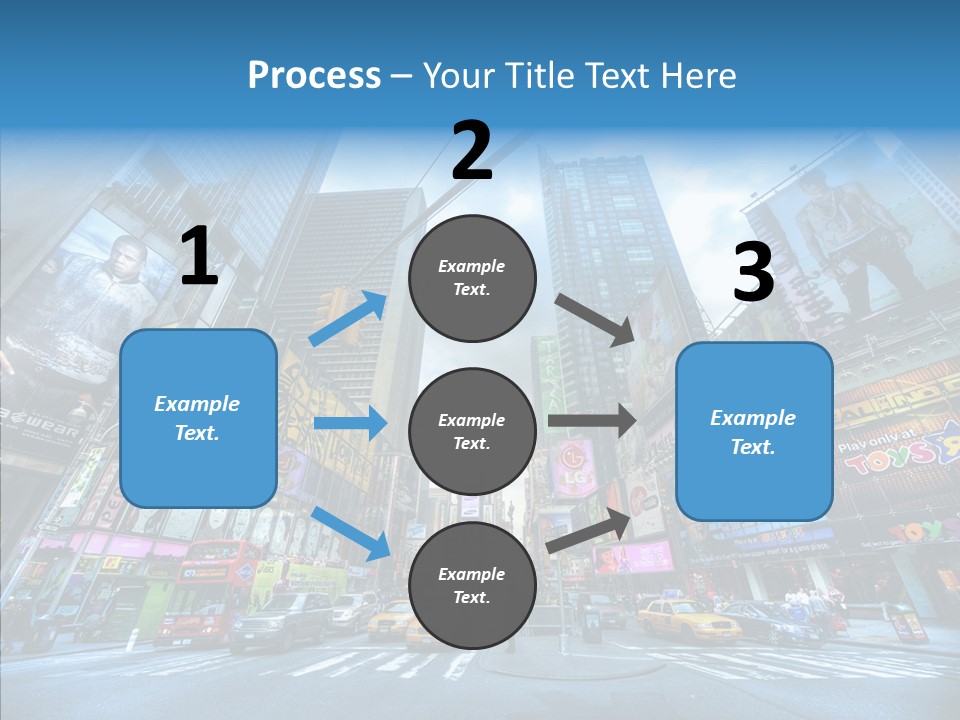 New York Square PowerPoint Template