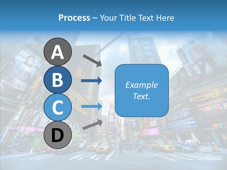 New York Square PowerPoint Template