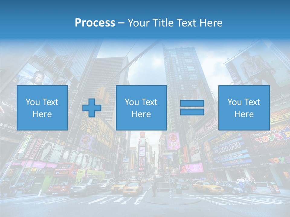 New York Square PowerPoint Template
