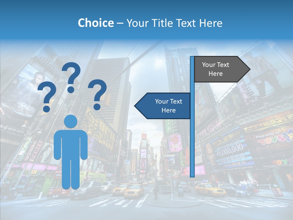 New York Square PowerPoint Template