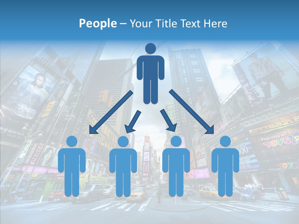 New York Square PowerPoint Template