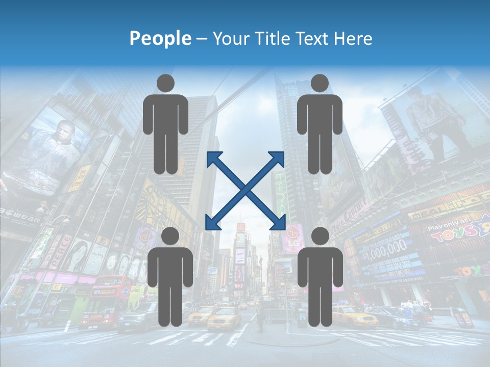 New York Square PowerPoint Template