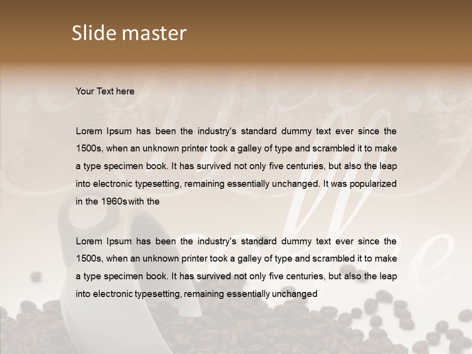 Plenty Aromatic Aroma PowerPoint Template