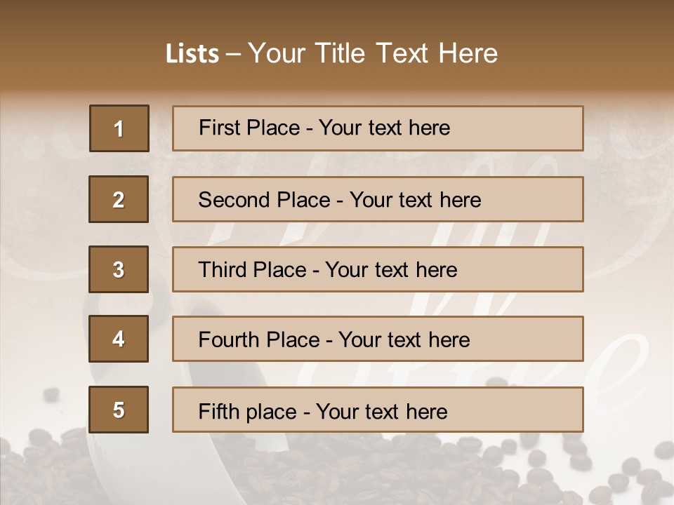 Plenty Aromatic Aroma PowerPoint Template