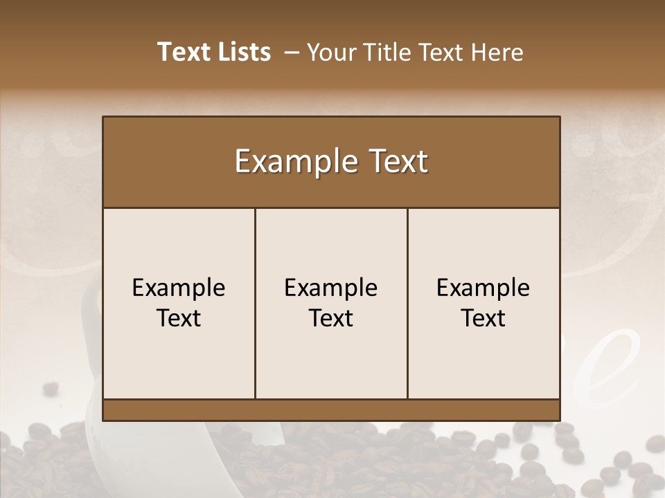 Plenty Aromatic Aroma PowerPoint Template