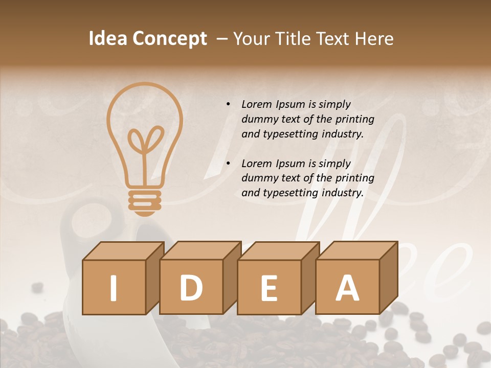 Plenty Aromatic Aroma PowerPoint Template